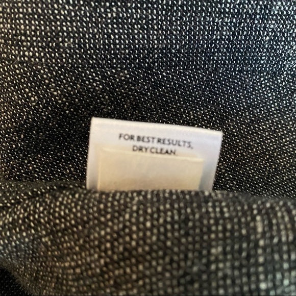 Eileen Fisher 2-Piece Linen Blend Dress and Fray Trim Jacket - Small Petite - Picture 8 of 16